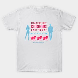 Cockapoo Social Distancing Guide T-Shirt